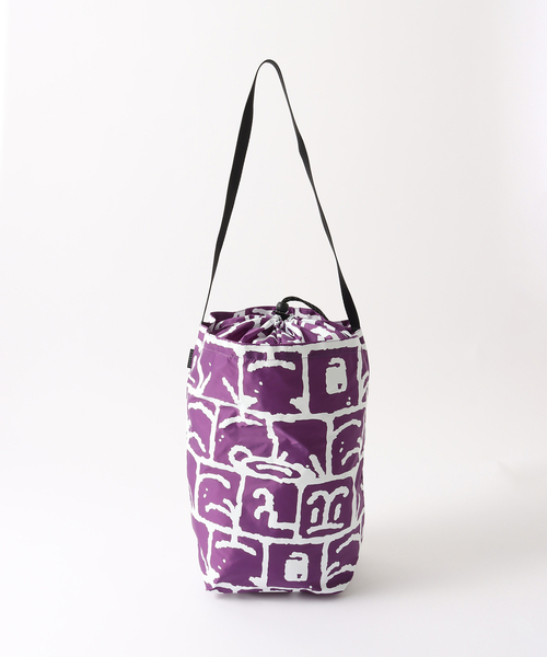 SAYHELLO（セイハロー）の「【SAYHELLO / セイハロー】Zerosy Laundry Bag（ショルダーバッグ・メンズ・イエロー/パープル・FREE）」の14枚目の写真