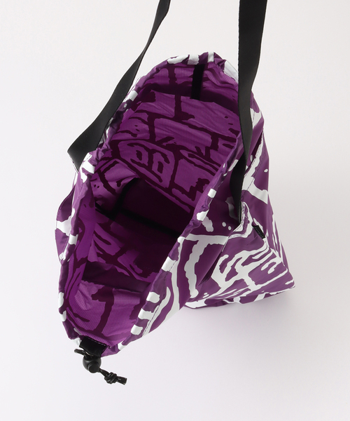 SAYHELLO（セイハロー）の「【SAYHELLO / セイハロー】Zerosy Laundry Bag（ショルダーバッグ・メンズ・イエロー/パープル・FREE）」の11枚目の写真