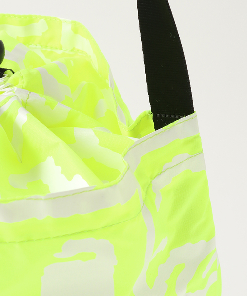 SAYHELLO（セイハロー）の「【SAYHELLO / セイハロー】Zerosy Laundry Bag（ショルダーバッグ・メンズ・イエロー/パープル・FREE）」の18枚目の写真