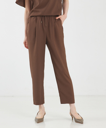 qualite | 【セットアップ対応】バックサテンジョーゼットパンツ(その他パンツ)