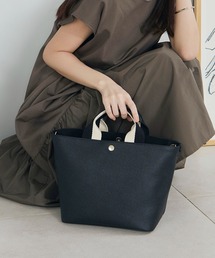 Breath TOPKAPI（ブレストプカピ）の「【Breath TOPKAPI】SCOTCH GRAIN スコッチグレイン プレーン バイカラーハンドル ミニ トートバッグ（トートバッグ）」