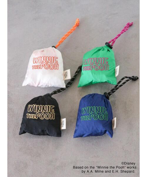ehka sopo（エヘカソポ）の「【Disney】くまのプーさん/ナイロン2wayバッグ（ハンドバッグ・レディース・ブラック/ブルー/オフホワイト/グリーン・F）」の6枚目の写真