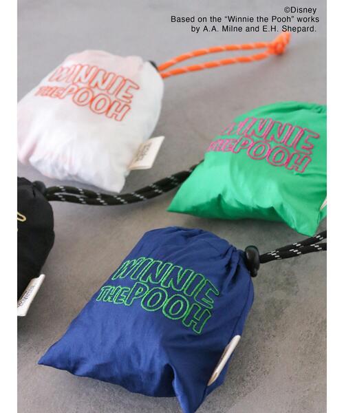 ehka sopo（エヘカソポ）の「【Disney】くまのプーさん/ナイロン2wayバッグ（ハンドバッグ・レディース・ブラック/ブルー/オフホワイト/グリーン・F）」の7枚目の写真