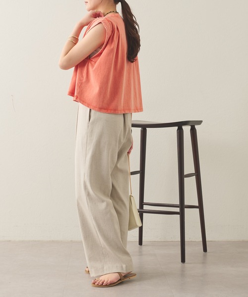 COLLAGE GALLARDAGALANTE（コラージュガリャルダガランテ）の「ブリーチショートTシャツ（Tシャツ/カットソー・レディース・ブルー/オレンジ・FREE）」の17枚目の写真