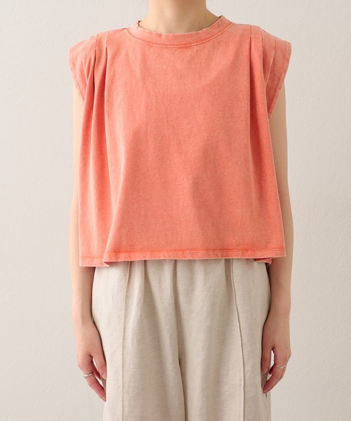 COLLAGE GALLARDAGALANTE（コラージュガリャルダガランテ）の「ブリーチショートTシャツ（Tシャツ/カットソー・レディース・ブルー/オレンジ・FREE）」の22枚目の写真