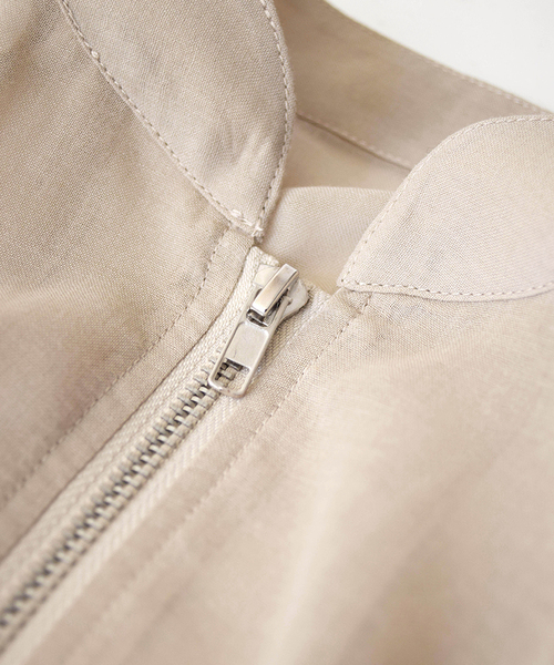 zootie（ズーティー）の「シアーブルゾン［キャンディスリーブ］（ブルゾン・レディース・ブラック/グレイッシュベージュ・フリー）」の15枚目の写真