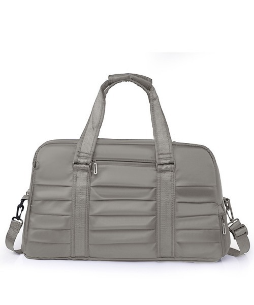 Miniministore(ミニミニストア)の「トラベルバッグ 大容量フィットネスバッグ(ボストンバッグ・レディース・ダークパープル/ブルーグレー/ラベンダー/ピンク/ミント/ブラック/グレー・FREE)」の1枚目の写真