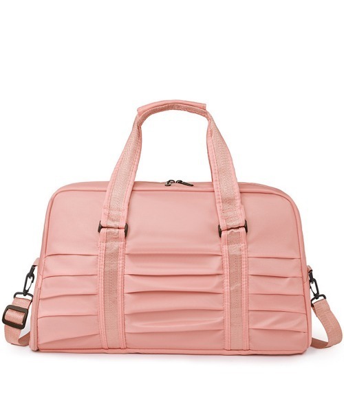 Miniministore(ミニミニストア)の「トラベルバッグ 大容量フィットネスバッグ(ボストンバッグ・レディース・ダークパープル/ブルーグレー/ラベンダー/ピンク/ミント/ブラック/グレー・FREE)」の7枚目の写真