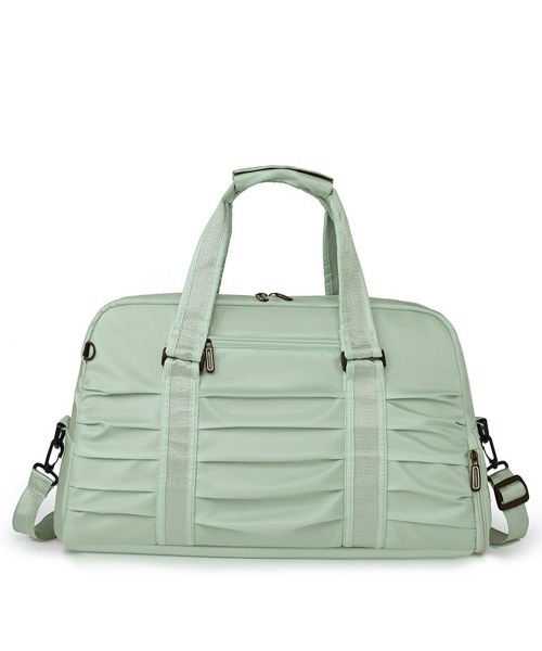 Miniministore(ミニミニストア)の「トラベルバッグ 大容量フィットネスバッグ(ボストンバッグ・レディース・ダークパープル/ブルーグレー/ラベンダー/ピンク/ミント/ブラック/グレー・FREE)」の4枚目の写真