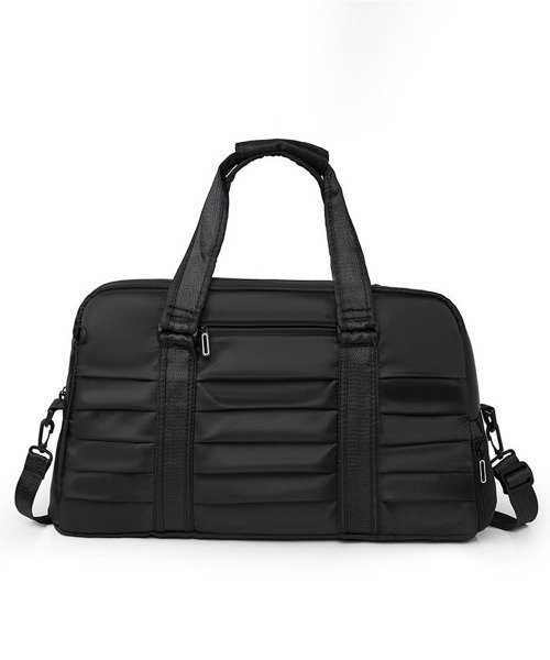 Miniministore(ミニミニストア)の「トラベルバッグ 大容量フィットネスバッグ(ボストンバッグ・レディース・ダークパープル/ブルーグレー/ラベンダー/ピンク/ミント/ブラック/グレー・FREE)」の2枚目の写真
