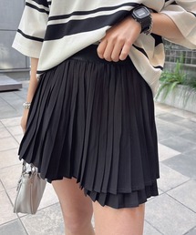 シフォンミニスカート
