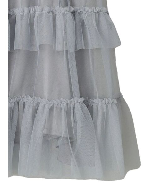 earth music&ecology（アースミュージックアンドエコロジー）の「チュールミニキャミワンピース（ワンピース・レディース・ピンク/グレー/アイボリー・FREE）」の14枚目の写真