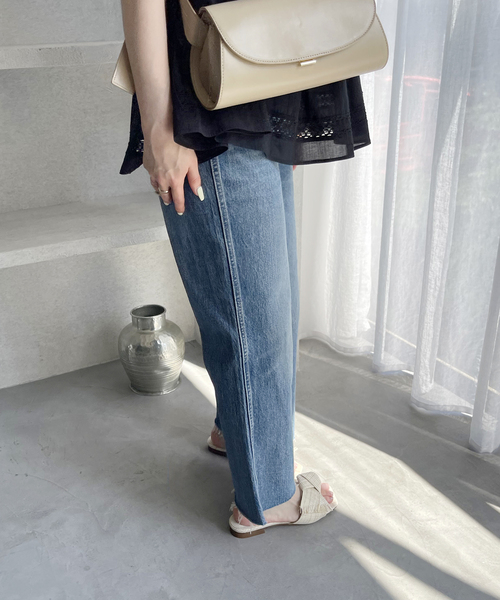 LE TALON（ルタロン）の「パナマアシメリボンサンダル（サンダル