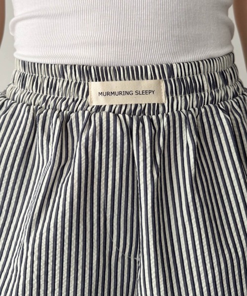 CANAL JEAN(キャナルジーン)の「El mar ストライプショートパンツ(その他パンツ・レディース・サックスブルー/グレー・ONE SIZE)」の5枚目の写真