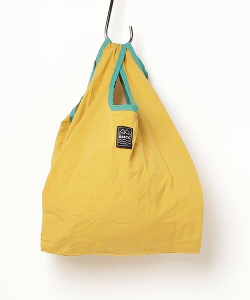 OMCC(オーエムシーシー)の「Shopping Bag Trim S(エコバッグ/サブバッグ・レディース・セージグリーン/ピンク系その他/Mustard/ブルー系その他・S)」の1枚目の写真