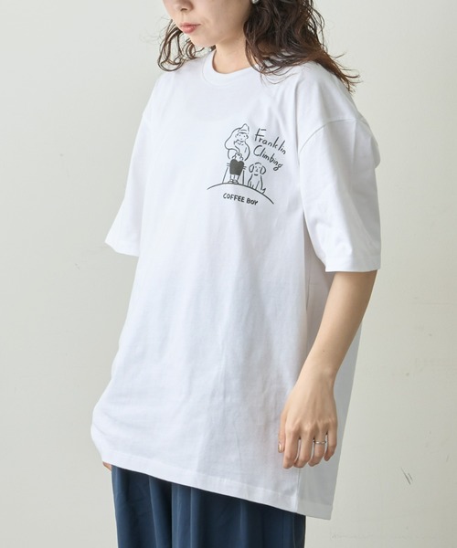 Franklin Climbing(フランクリンクライミング)の「【Franklin Climbing】×【COFFEE BOY】半袖プリントTee / WEB限定(Tシャツ/カットソー・メンズ・ホワイト系その他/ホワイト系その他2・MEDIUM/LARGE)」の4枚目の写真