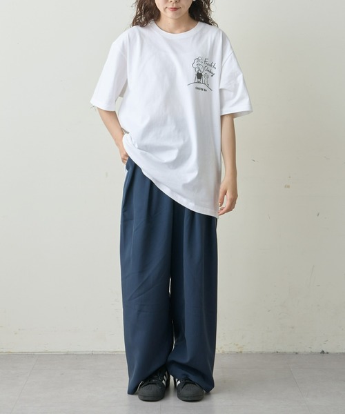 Franklin Climbing(フランクリンクライミング)の「【Franklin Climbing】×【COFFEE BOY】半袖プリントTee / WEB限定(Tシャツ/カットソー・メンズ・ホワイト系その他/ホワイト系その他2・MEDIUM/LARGE)」の6枚目の写真