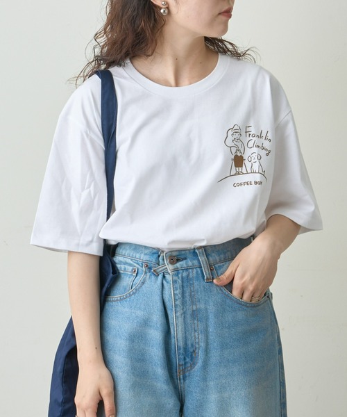 Franklin Climbing(フランクリンクライミング)の「【Franklin Climbing】×【COFFEE BOY】半袖プリントTee / WEB限定(Tシャツ/カットソー・メンズ・ホワイト系その他/ホワイト系その他2・MEDIUM/LARGE)」の10枚目の写真