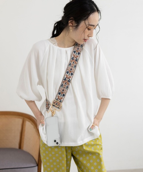 studio CLIP（スタディオクリップ）の「2WAYマルチストラップ（スマホグッズ・レディース・クリーム/ベージュ/ネイビー/ブルー・FREE）」の6枚目の写真