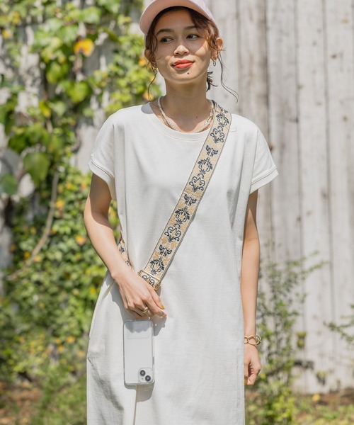 studio CLIP（スタディオクリップ）の「2WAYマルチストラップ（スマホグッズ・レディース・クリーム/ベージュ/ネイビー/ブルー・FREE）」の9枚目の写真