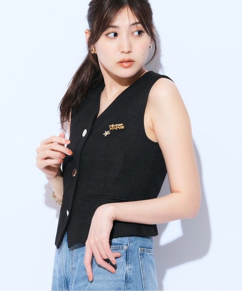 Mystrada（マイストラーダ）の「ミニベスト（その他アウター）」 - WEAR