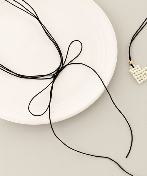 MAJESTIC LEGON（マジェスティックレゴン）の「stringモチーフネックレス（ネックレス・レディース・B/A・FREE）」の3枚目の写真