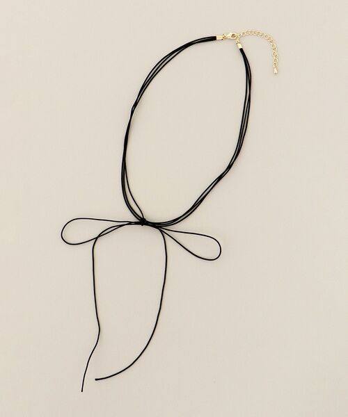 MAJESTIC LEGON（マジェスティックレゴン）の「stringモチーフネックレス（ネックレス・レディース・B/A・FREE）」の4枚目の写真