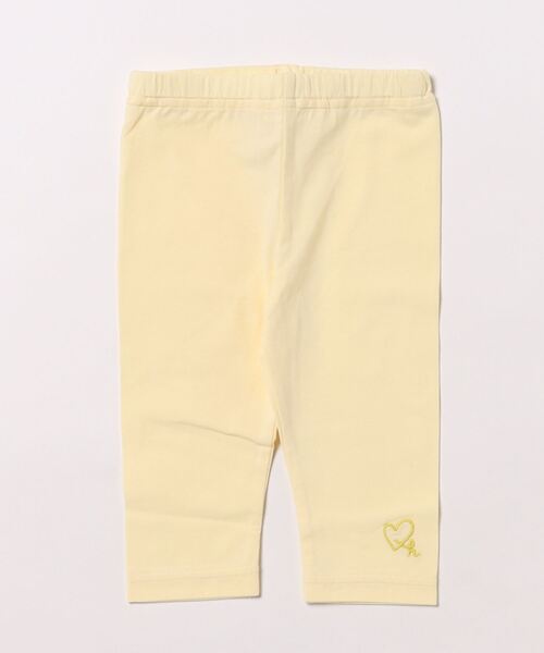 HAKKA BABY（ハッカベビー）の「[ベビー]8分丈ハート刺繍スパッツ（その他パンツ・キッズ・ブルー/パープル/イエロー/ライトグレー/グリーン/ピンク・90cm/80ｃｍ）」の6枚目の写真