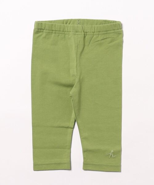 HAKKA BABY（ハッカベビー）の「[ベビー]8分丈ハート刺繍スパッツ（その他パンツ・キッズ・ブルー/パープル/イエロー/ライトグレー/グリーン/ピンク・90cm/80ｃｍ）」の3枚目の写真