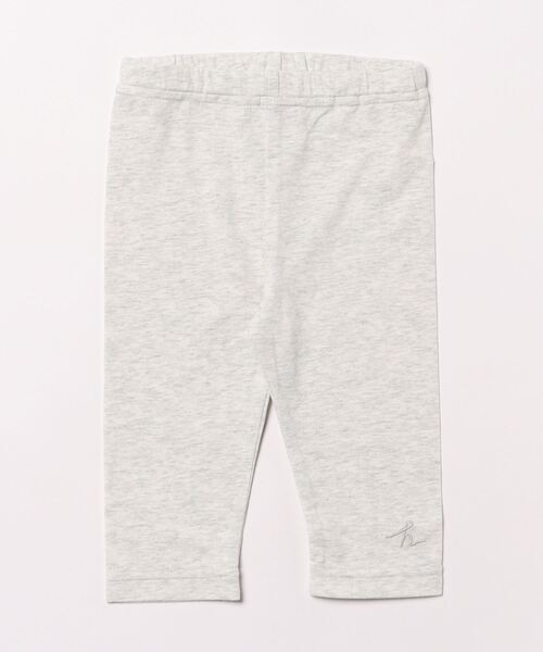 HAKKA BABY（ハッカベビー）の「[ベビー]8分丈ハート刺繍スパッツ（その他パンツ・キッズ・ブルー/パープル/イエロー/ライトグレー/グリーン/ピンク・90cm/80ｃｍ）」の2枚目の写真