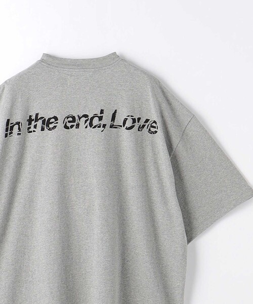 wonderland（ワンダーランド）の「＜wonderland＞ LOVE Tシャツ（Tシャツ/カットソー・メンズ・グレー/ホワイト・M/L）」の2枚目の写真