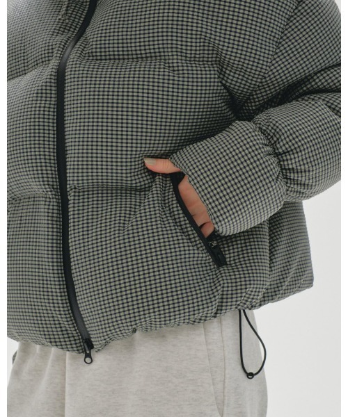 TODAYFUL（トゥデイフル）の「Check Dawn Jacket（ダウン