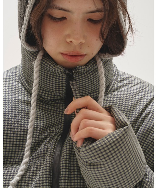 TODAYFUL（トゥデイフル）の「Check Dawn Jacket（ダウンジャケット