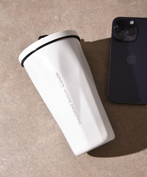 CALIFORNIA OUTFITTERS（カリフォルニア アウトフィッターズ）の「3-6A6 ストロー付き真空断熱タンブラー 600ml 蓋付き 保温 保冷 耐熱 ステンレス 持ち運び 水筒（グラス/マグカップ/タンブラー・レディース・ホワイト/オレンジ/パープル/ブルー・ONESIZE）」の17枚目の写真