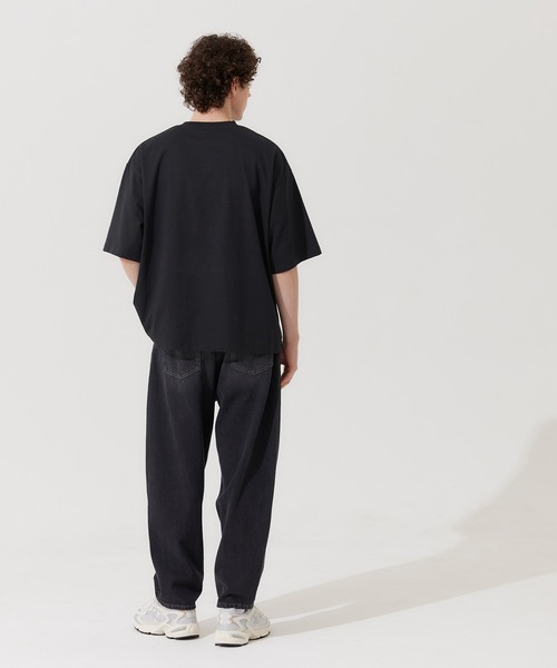 coca(coca)(コカ)の「メンズ カレッジプリントTシャツ(Tシャツ/カットソー・メンズ・ホワイト/ブラック・M/L/XL)」の7枚目の写真