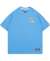 【美品】　グラフアンドユー　半袖　Tシャツ　ピースゴースト　ブルー　L 送料無料 25％OFF GRAF&WU グラフアンドウー BOOGHOST キュート