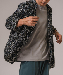 EDIFICE | ”WEB限定” パターンデシン スタンドカラーシャツ(シャツ/ブラウス)