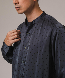 EDIFICE | ”WEB限定” パターンデシン スタンドカラーシャツ(シャツ/ブラウス)