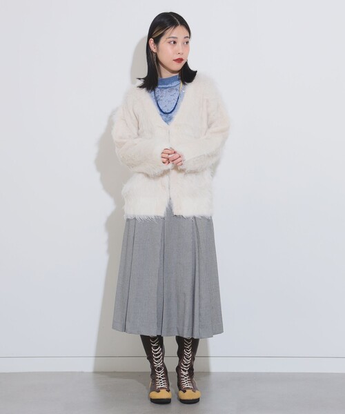 Ray BEAMS（レイビームス）の「Ray BEAMS / ヘアリー シャギー Vネック