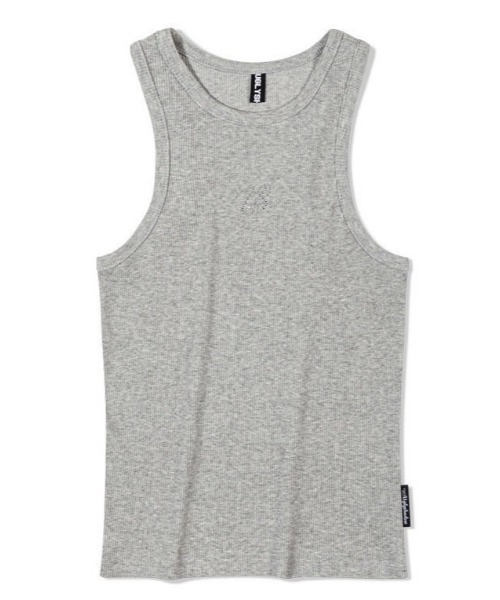 UGLY SHADOW(アグリーシャドウ)の「【Uglyshadow】BEADS MANGO SLEEVELESS / 【アグリーシャドウ】ビーズシンプルタンクトップ(タンクトップ・レディース・グレー/ピンク/ホワイト/ブラック・ONE SIZE)」の17枚目の写真