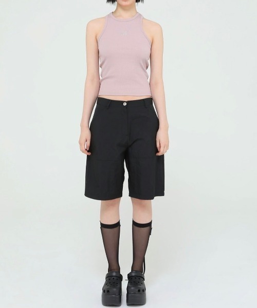 UGLY SHADOW(アグリーシャドウ)の「【Uglyshadow】BEADS MANGO SLEEVELESS / 【アグリーシャドウ】ビーズシンプルタンクトップ(タンクトップ・レディース・グレー/ピンク/ホワイト/ブラック・ONE SIZE)」の22枚目の写真