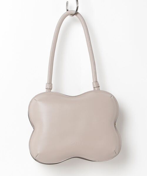 【Ganni】ガニー ナノバタフライ トップハンドルバッグ GANNI（ガニー）の「GANNI Butterfly Top Handle ガニー