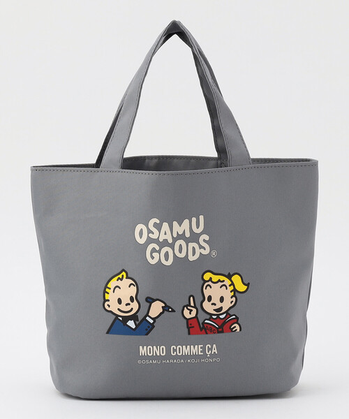 MONO　COMME CA（モノコムサ）の「【OSAMU GOODS × MONO COMME CA】ミニトート（トートバッグ・レディース・グレー/オフホワイト・FREE）」の6枚目の写真