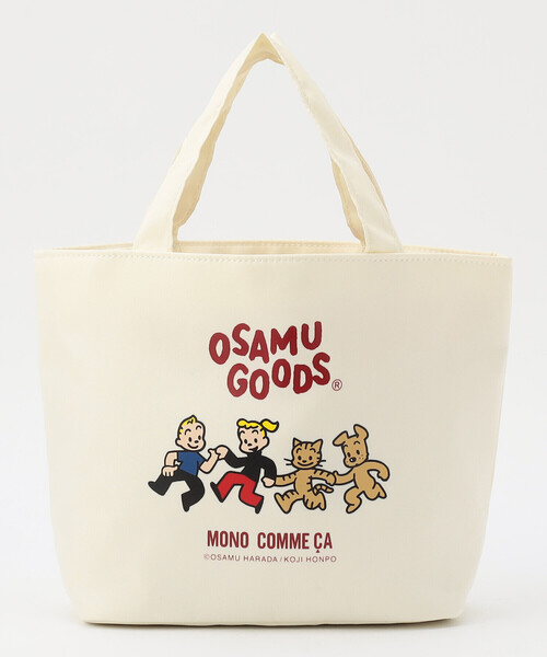 MONO　COMME CA（モノコムサ）の「【OSAMU GOODS × MONO COMME CA】ミニトート（トートバッグ・レディース・グレー/オフホワイト・FREE）」の7枚目の写真