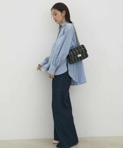 VIS（ビス）の「チェーンショルダーキルティングバッグ（ショルダーバッグ・レディース・ブラック/ブラック系その他3/オフホワイト・FREE）」の7枚目の写真