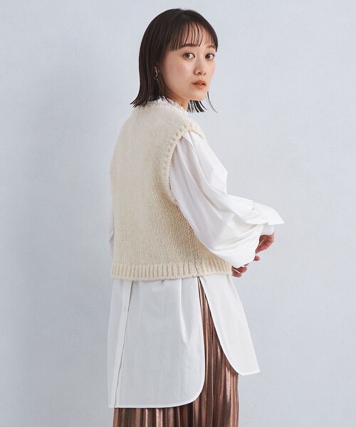 green label relaxing（グリーンレーベルリラクシング）の「ニット 