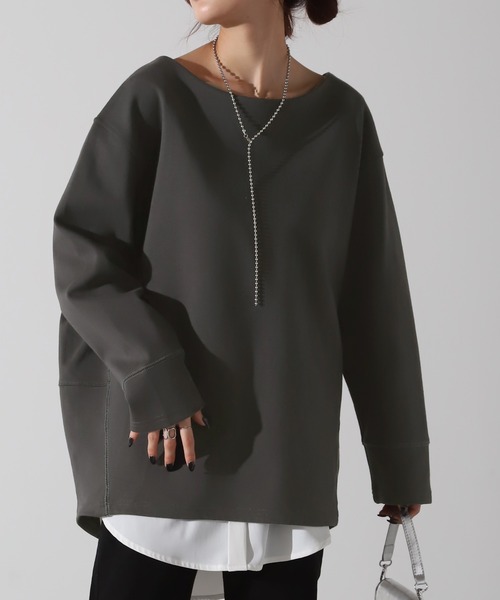 tシャツ コクーンシルエットプルオーバー レディース トキドキ tシャツ コクーンシルエットプルオーバー レディース