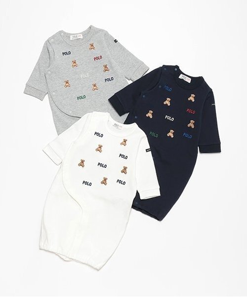 petit main POLO ロンパース スタイ 包装箱無し petit main POLO ロンパース スタイ 包装箱無し