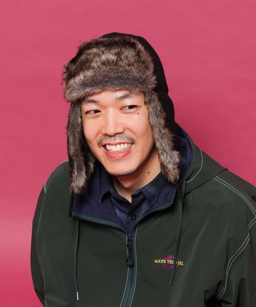 niko and...（ニコアンド）の「配色ステッチアノラックパーカー（マウンテンパーカー・メンズ・ブラック/グリーン・MEDIUM/LARGE）」の9枚目の写真