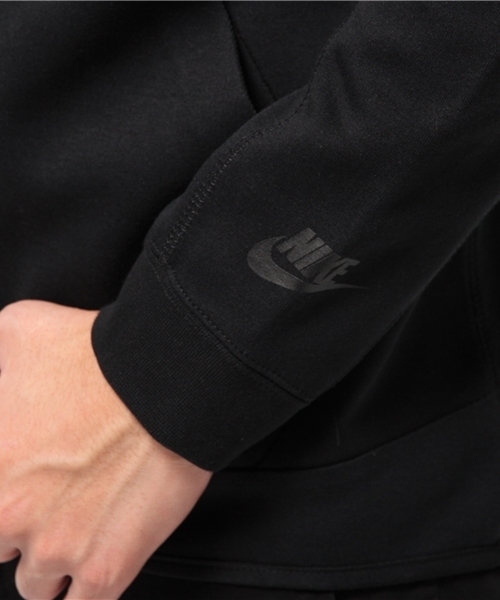 NIKE SPORTSWEAR(ナイキスポーツウェアー)の「メンズ ナイキ テックフリース フルジップ NIKE TECH FLC HERO FZ-1MM 708096(パーカー・メンズ・ブラック/グレー・MEDIUM/SMALL/LARGE)」の8枚目の写真